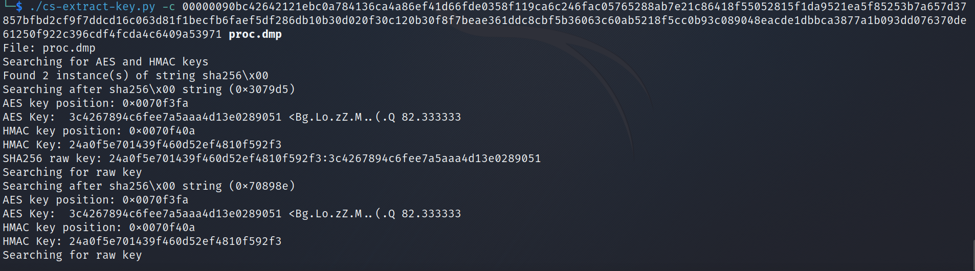 cs-extract-key.py output